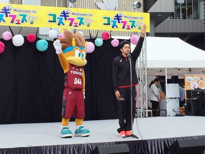 篠山選手とブレイビー