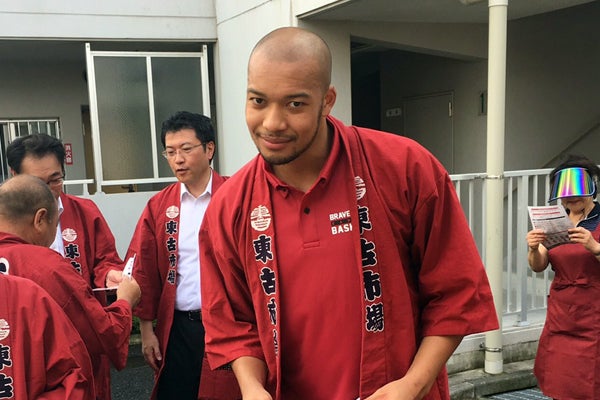 8/20(土) 幸区小向町の祭礼に3選手が参加してきました