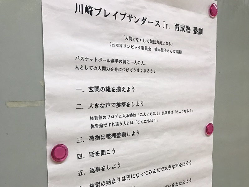 2017-18シーズン『サンダースJr.』スタート！