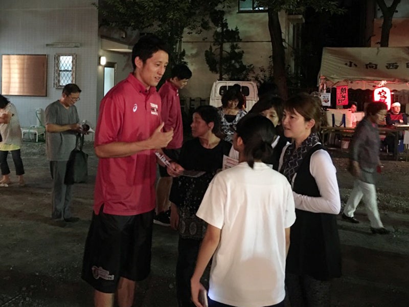 8/6(土) 幸区小向町内会祭礼に4選手が参加してきました